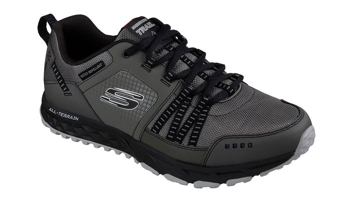 Skechers Mens Plan Charcoal/Black UK 12 47 (51591)