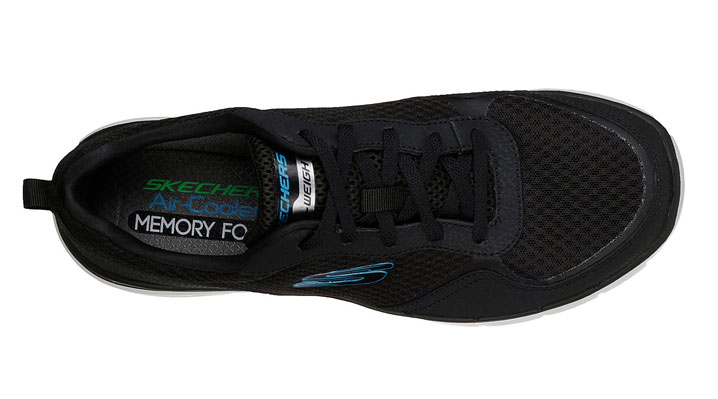 Skechers Mens Flex Advantage 3.0 Black UK 12 EUR 47 (52954)