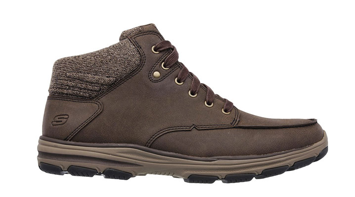 Skechers Mens Meleno Boot Chocolate 8 EUR (65170)