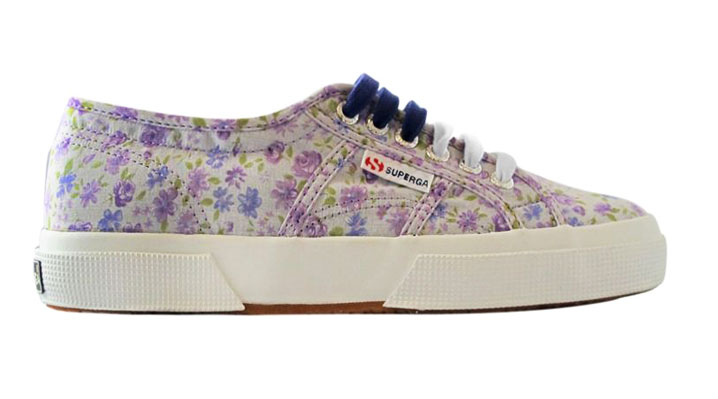 Superga 2750 Cotu Classic White/Violet UK 4 EUR 37 (GS006AQ0U)